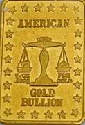 1/10oz gold bar