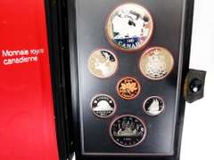 2 Canadian 7 Coin Uncirculated Coin Sets