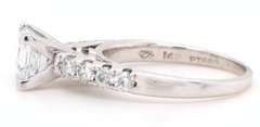 2.01ctw Princess and Round Diamond Straight Engagement Ring in 14K