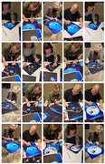 E.T. The Extra Terrestrial Cast Signed 12x18 Movie Poster Exact Proof ACOA