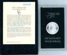 1882-CC Morgan Silver Dollar in GSA Pack