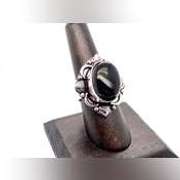 Lot Liquidation! 5 Mixed Tibetan Silver Gemstone Rings