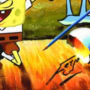 Baseball Sponge Bob Original by Ferjo