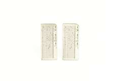Sterling Silver Scantron Test Form Scholar School Teacher Cuff Links