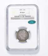 PF66+ 1895 Barber Quarter - CAC - Graded NGC