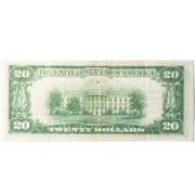 $20 1929 National Currency First National Bank Portland Maine  Note