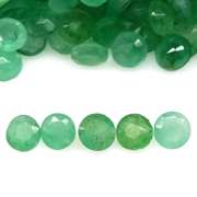 Rich emerald green 7.18ct 115pc emerald set