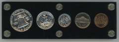 Superb Gem 5-pc 1953 US Proof Set in custom holder
