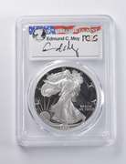 PR69 DCAM 1993-P American Silver Eagle Signed Moy PCGS