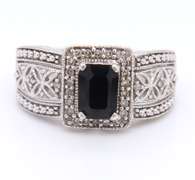 925 Sterling Silver Cubic Zirconia Ring