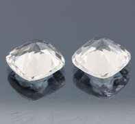 Excellent 19.83ct UNHEATED diamond white Topaz set
