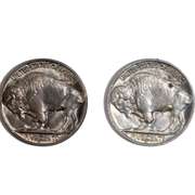 2 Gem BU 1938 D Buffalo Nickels