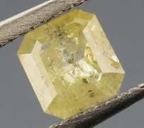 Unheated .31ct fancy yellow Diamond