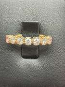 BRAND NEW LADIES 14K GOLD AND DIAMOND BAND / RING