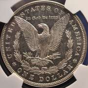1879 Morgan Silver Dollar Frosty NGC MS62 PL