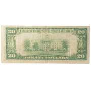 $20 1929 National Currency Federal Reserve Bank San Francisco Ca Note