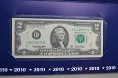 Complete 2010 $2 Fed Reserve District Set