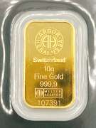 10 gram gold bar