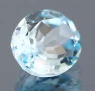 Classic Oval 4.86ct icey blue Topaz
