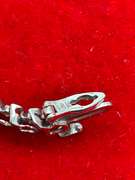 14K WHITE GOLD AND DIAMOND S LINK TENNIS BRACELET