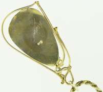 Vintage 925 Sterling Silver Signed Pendant on Chain