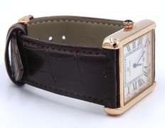 Pablo Raez Stainless Steel Watch with Leather Strap