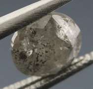 Elegant .94ct silver Diamond solitaire