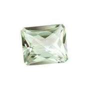 8X10MM OCTAGON GREEN AMETHYST GEMSTONE