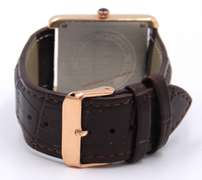 Pablo Raez Stainless Steel Watch with Leather Strap