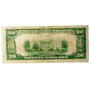 $20 1929 National Currency Federal Reserve Bank San Francisco Ca Note