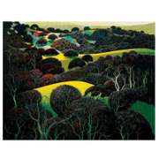 Santa Ynez Memories by Eyvind Earle (1916-2000)