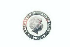 Shimmering Tokelau Queen Elizabeth Silver Five Dollar Coin
