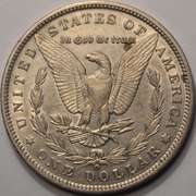 1889-O Morgan Silver Dollar Circulated.