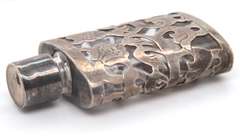 Vintage 925 Sterling Silver Perfume Bottle