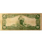 $10 First National Exchange Bank Roanoke VA Note 1902 Series National Note