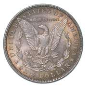 1886 Morgan Silver Dollar Toned Great Color!