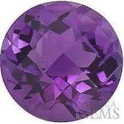 2.5MM ROUND AMETHYST GEMSTONE