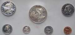 7 Coin 1974 Liberia Proof Set