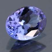 Stunning 1.09ct violet blue Tanzanite