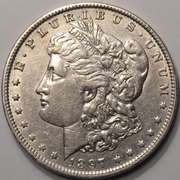 1897-O Morgan Silver Dollar Circulated