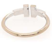 Tiffany & Co. Diamond T Wire Ring in 18K