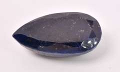 Brilliant Colossal 573.50 Midnight Blue Faceted Sapphire Gemstone