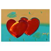 Two Hearts As One by Peter Max