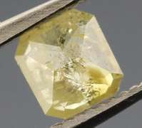 Unheated .31ct fancy yellow Diamond