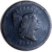 Sharp 1795 Half Cent