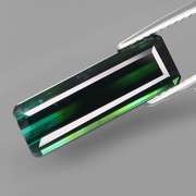 Elegant 5.96ct untreated VS tri-color Tourmaline