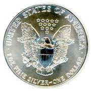 1986 BU American Silver Eagle