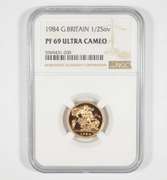 PF69 UCAM 1984 Great Britain 1/2 Sovereign - Graded NGC