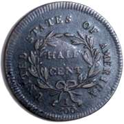 Sharp 1795 Half Cent