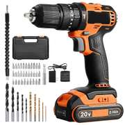 20V 13mm Brushless Impact Electric Drill 45N.m Torque